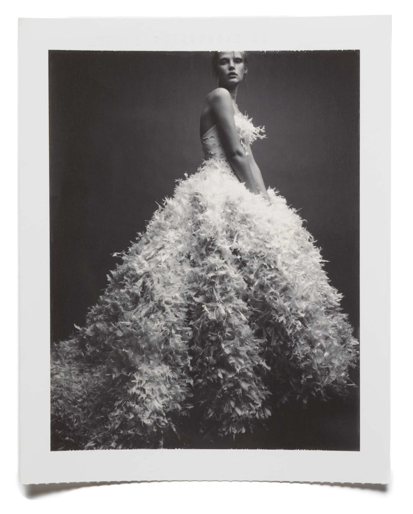 Bekah Jenkins, feathers, couture, new york times, polaroid, vintage, fine art, estee stanley, diego uchitel polaroids