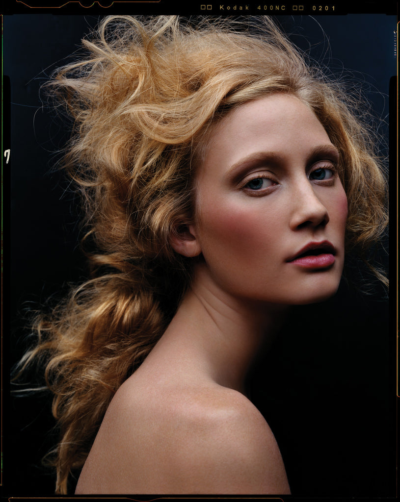 Audrey Lindvall, Diego Uchitel Prints, film, polaroid, blonde, model, fine art, gallery wall, 90s