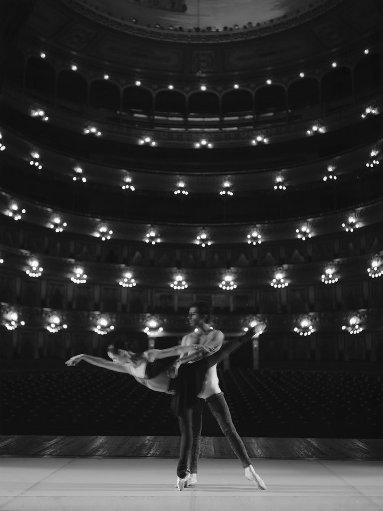 BALLET, DANCE, TEATRO, THEATER, ARGENTINA, BLACK AND WHITE
