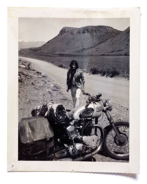 Model, Argentina, Motorcycle Diaries, Motorcycle, travel, wanderlust, South America, Polaroid, fine art